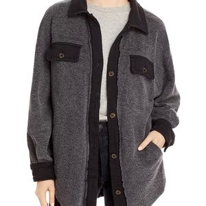 Free People Ruby Jacket ‘Washed Black’ - Small